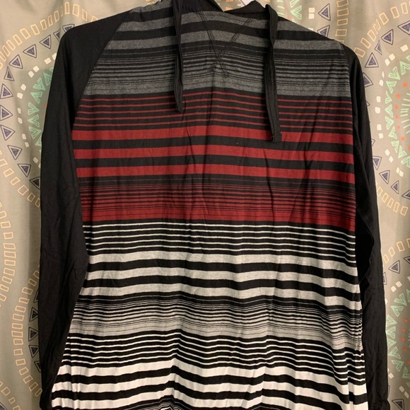 distortion Other - Long sleeve hooded t-shirt